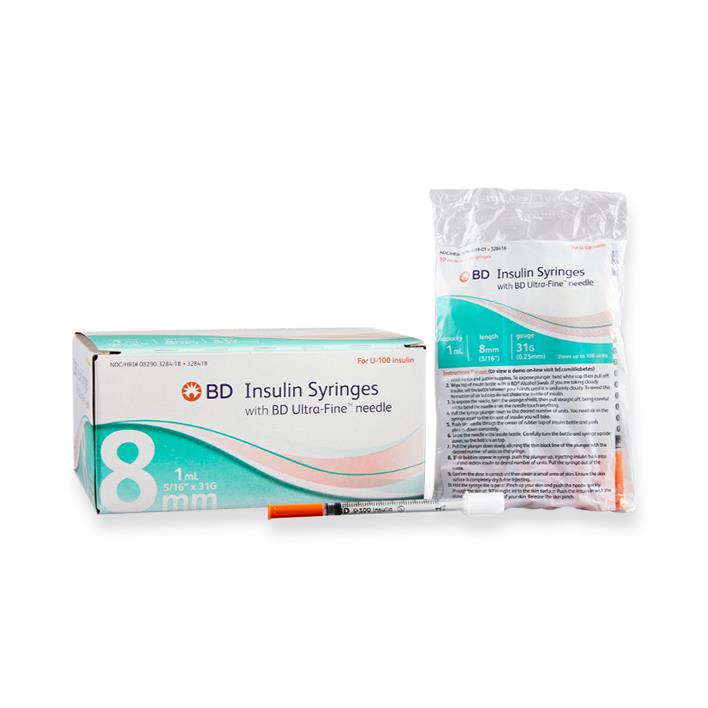 BD Insulin Syringes w/Ultra-Fine Needles