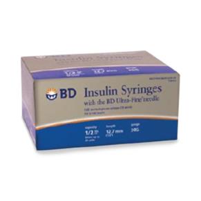 BD Insulin Syringes w/Ultra-Fine Needles
